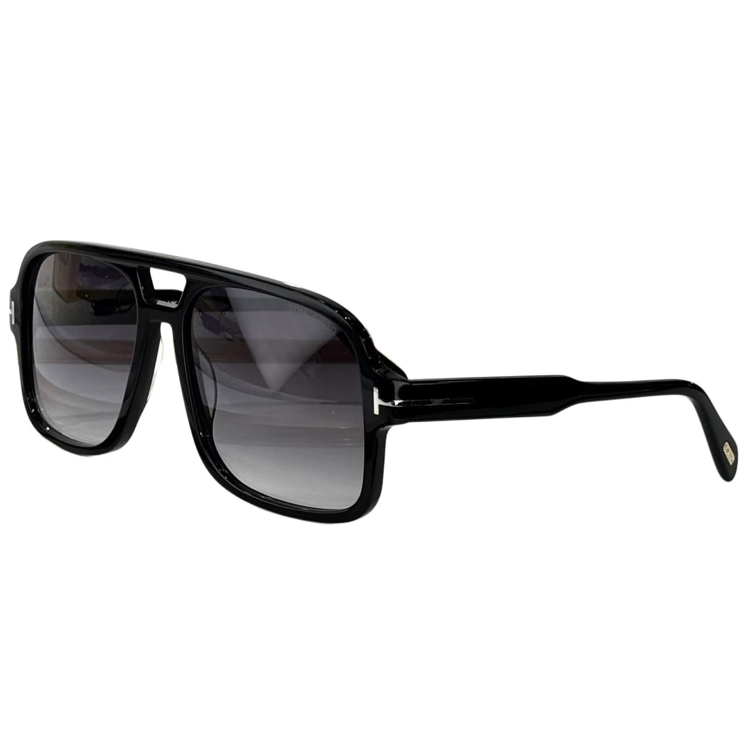 Tom Ford Pilot glasses transparent black/blue black/black/yellow black/black sepia/grey blue/leopard brown/citron leopard color Size 60口18-140 - 图片 3