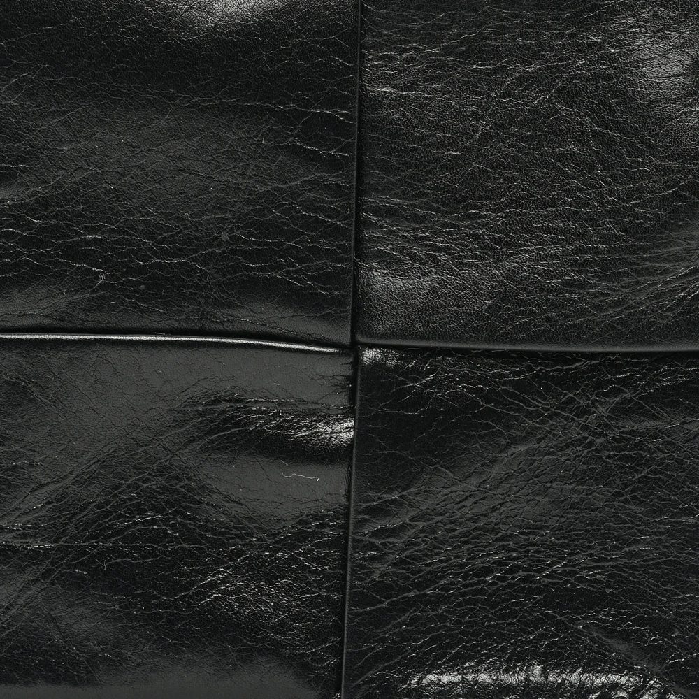 Bottega Veneta Small Intreccio Cassette Belt Bag Black Paper Calfskin Leather - 图片 8