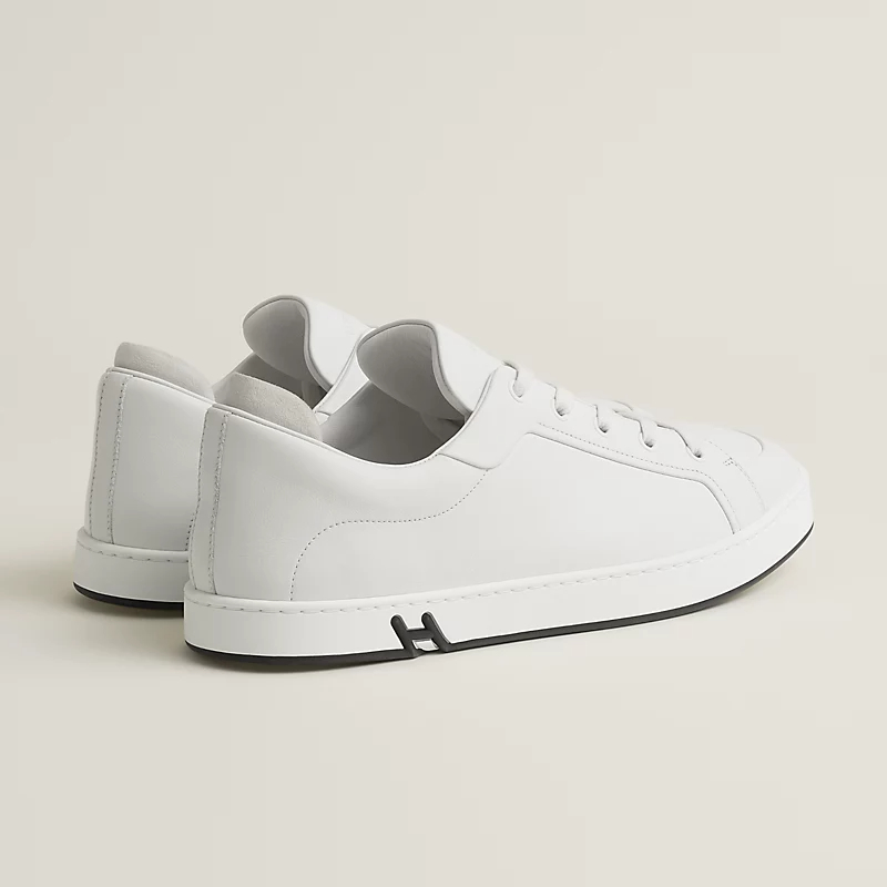 HERMES Kid Sneakers White Sports Shoes - 图片 2