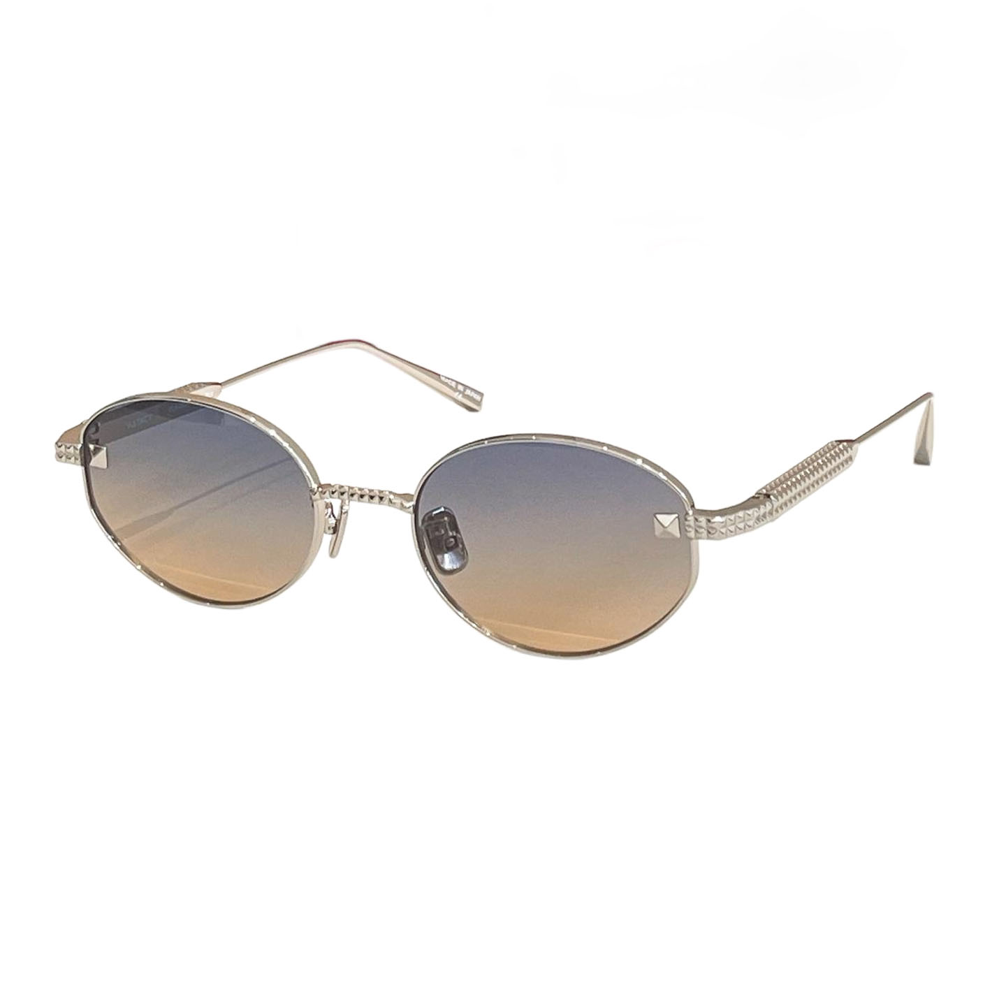 Valentino Oval glasses silver/gold/grey silver/black gold/black/red gold color Size 60口17-142