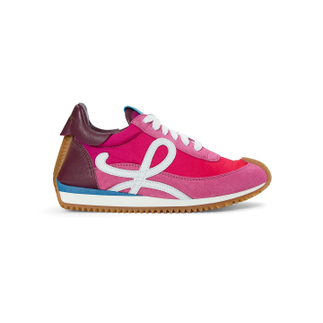 LOEWE Nylon and suede Smooth Women's sneakers 2.0