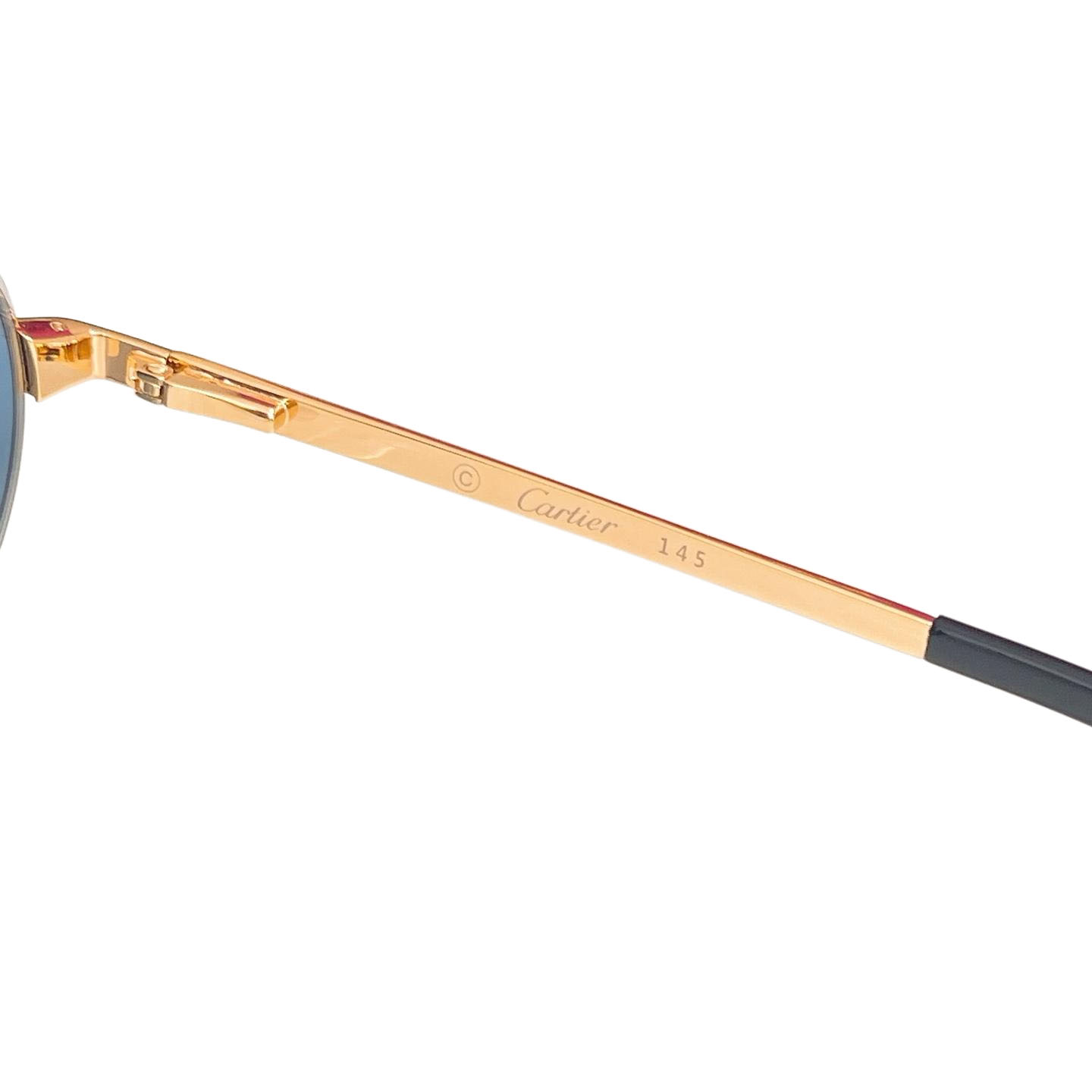 Cartier Pilot glasses blue gold/green gold/brown gold/grey gold/grey silver color Size 54口20-145 - 图片 3