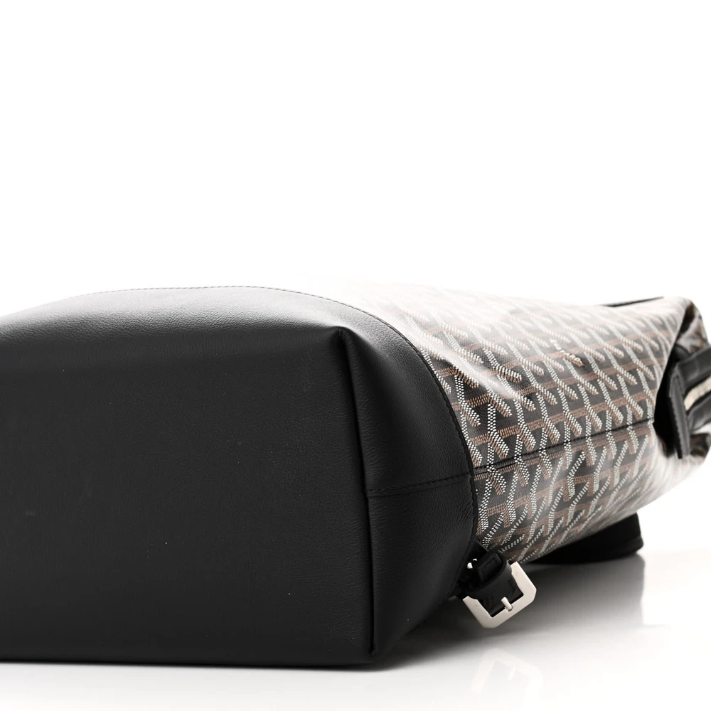 Goyard Cisalpin Backpack MM Black Goyardine Canvas & Calfskin Leather - 图片 5