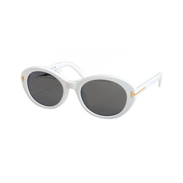 Tom Ford Oval glasses white/black/leopard brown/eggplant tawny/eggplant black/black red color Size 54口21-140