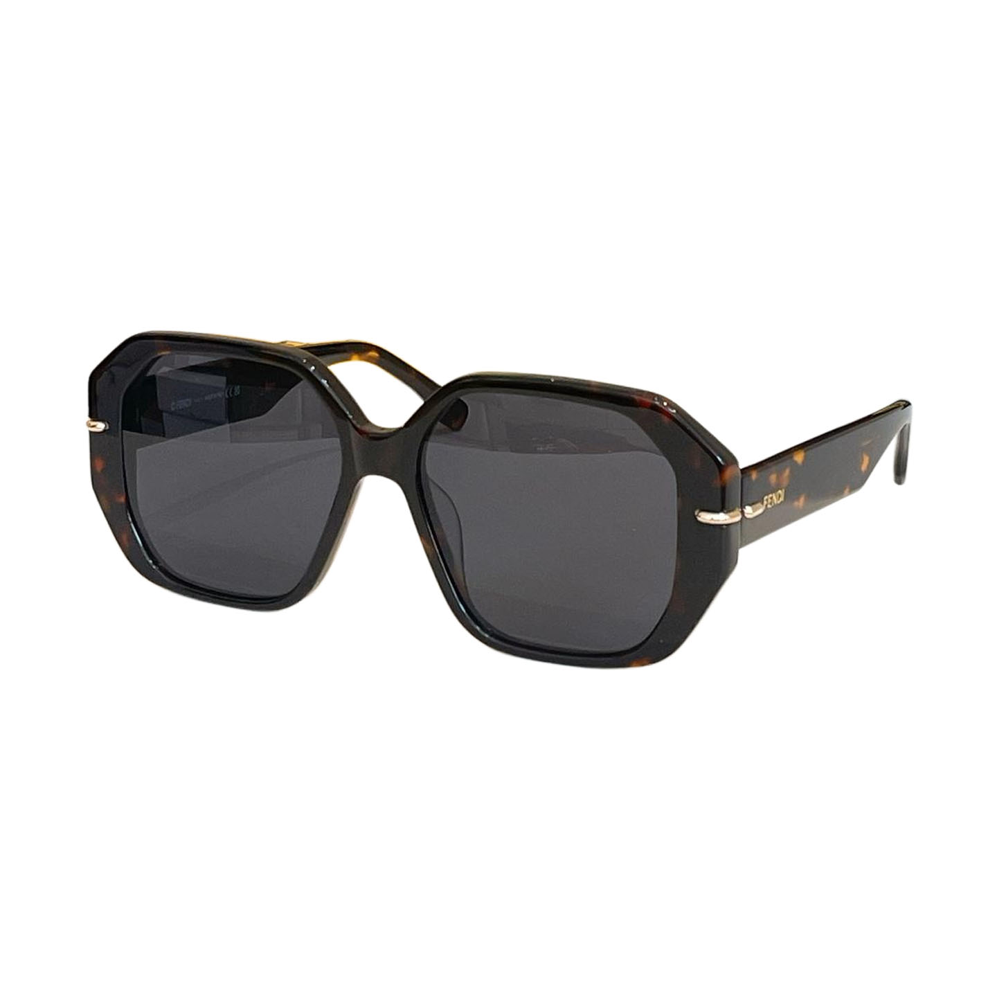 Fendi glasses black/grey/rust black/red/leopard/eggplant/transparent leopard/transparent black color Size 56口18-145 - 图片 5