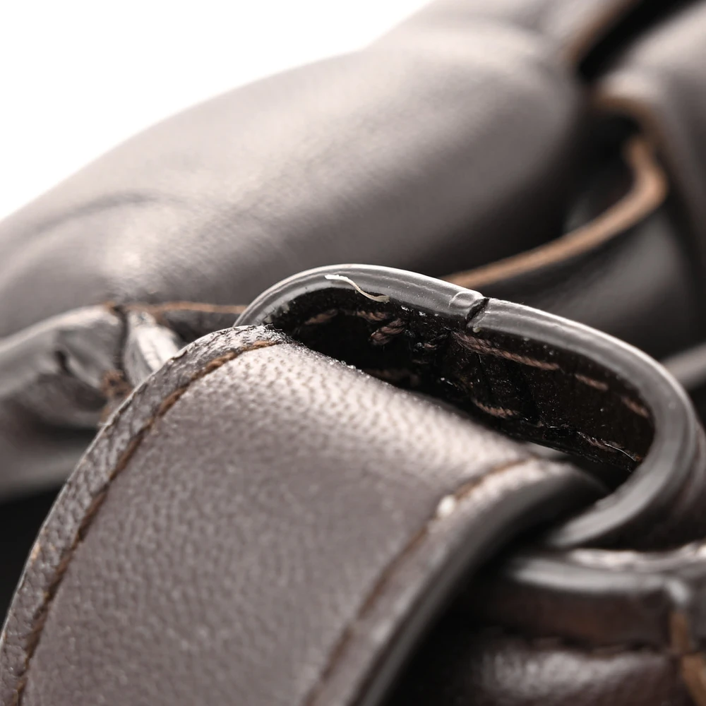 Bottega Veneta Maxi Intrecciato Padded Cassette Crossbody Bag Fondente Nappa Leather - 图片 9