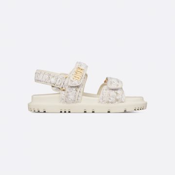 Dior white sandals