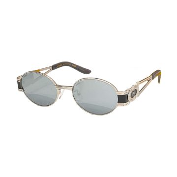 Fendi Oval glasses silver/black/eggplant/tawny/brown/grey color Size 59口15-135