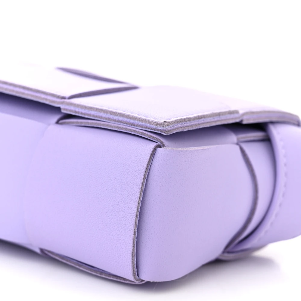 Bottega Veneta Maxi Intreccio The Belt Cassette Bag Wisteria Nappa Leather - 图片 5