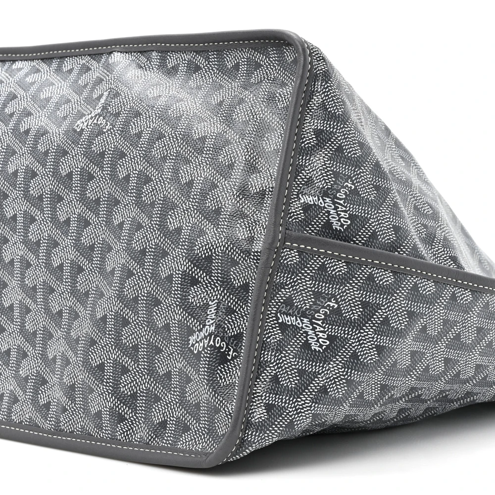 Goyard Reversible Anjou Tote GM Grey Goyardine Canvas - 图片 4