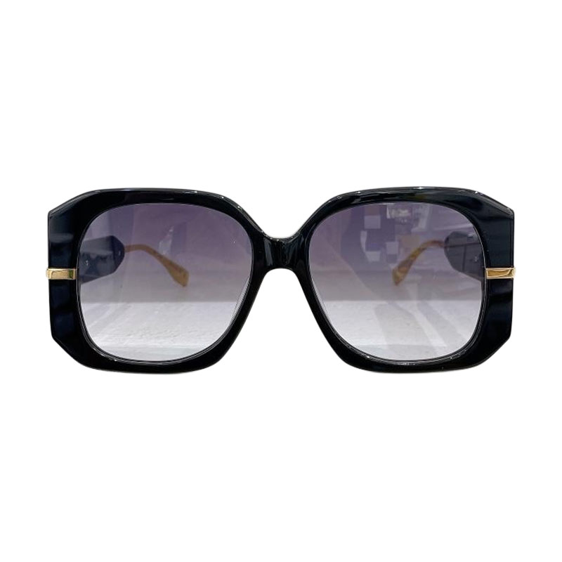 Fendi square frame glasses eggplant/tawny/transparent/black gold/red color Size 56口16-140 - 图片 2