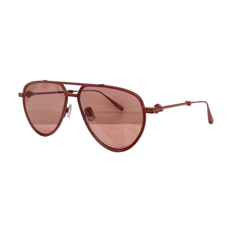 Valentino Pilot glasses black gold/brown/purple gold/purple silver/green/red color Size 59口14-145 - 图片 8