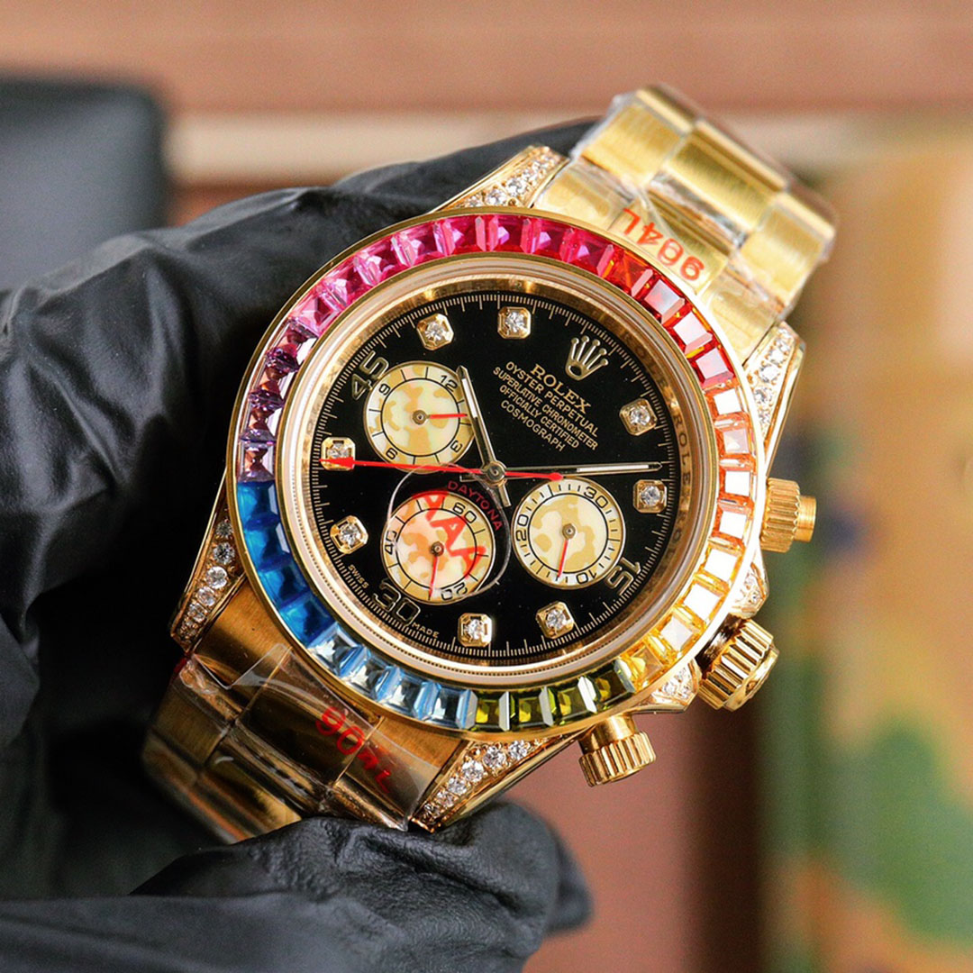 ROLEX-COSMOGRAPH DAYTONA-REF.116598 Rainbow-40mm - 图片 4