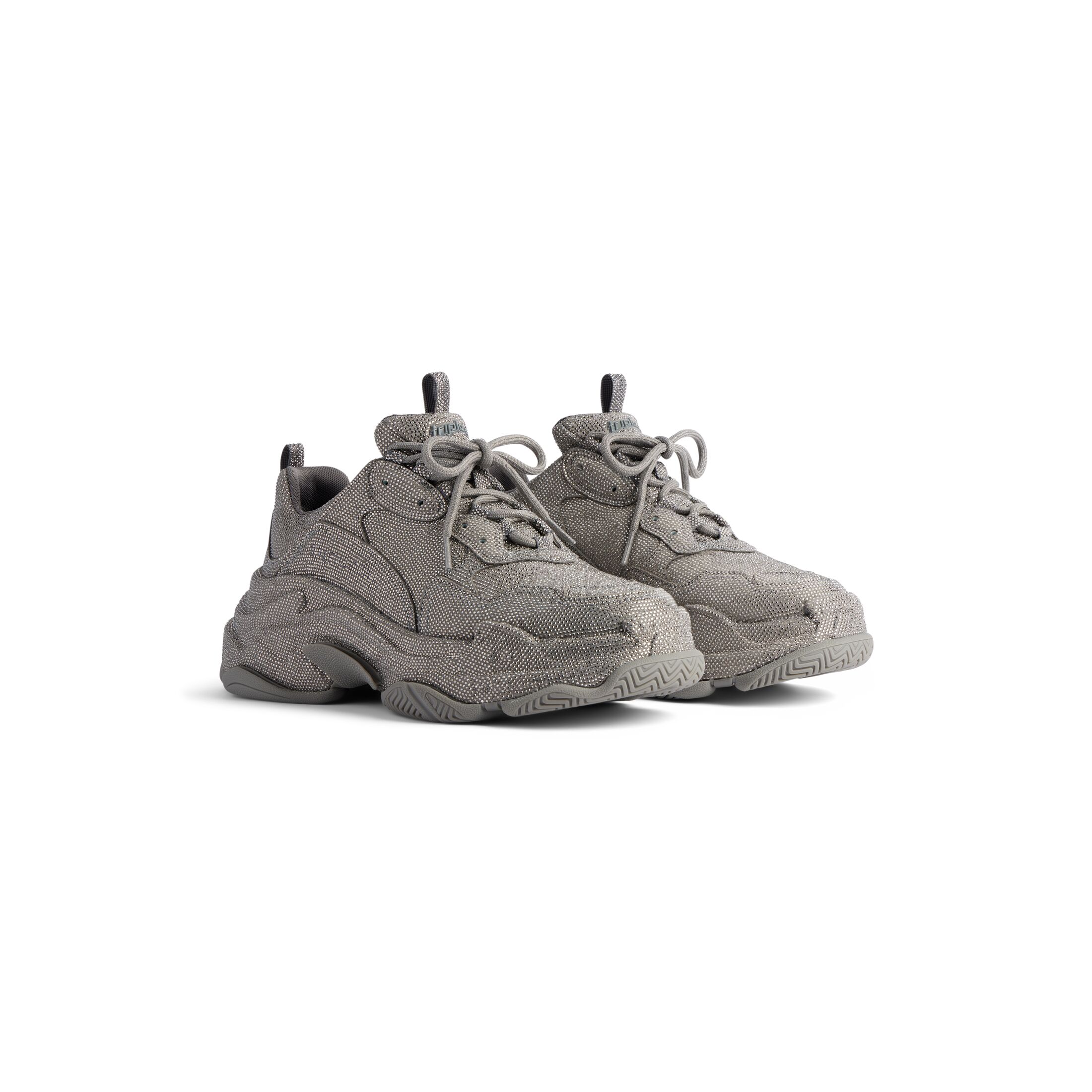 BALENCIAGA TRIPLE S Rhinestone sneakers - 图片 2