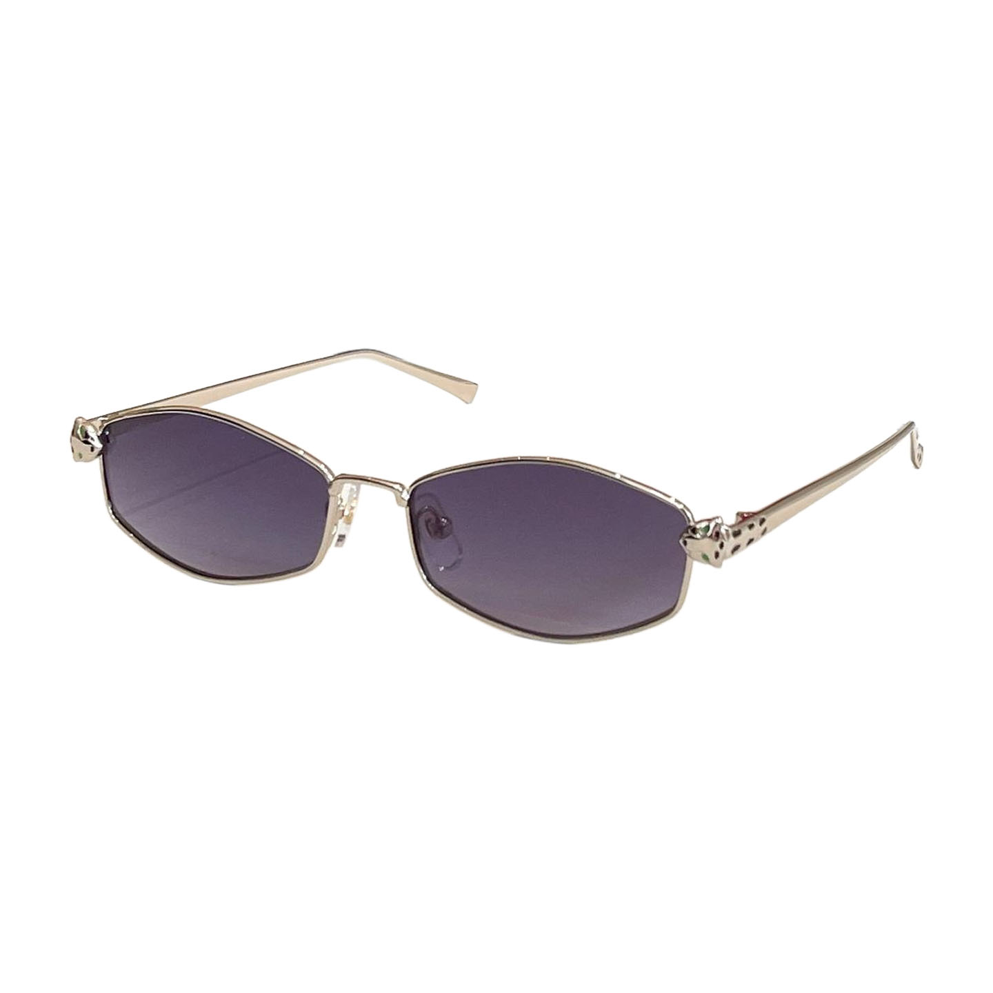 Cartier glasses silver/red silver/eggplant silver/plum gold/brown gold/black gold/blue silver color Size 52口18-140 - 图片 3