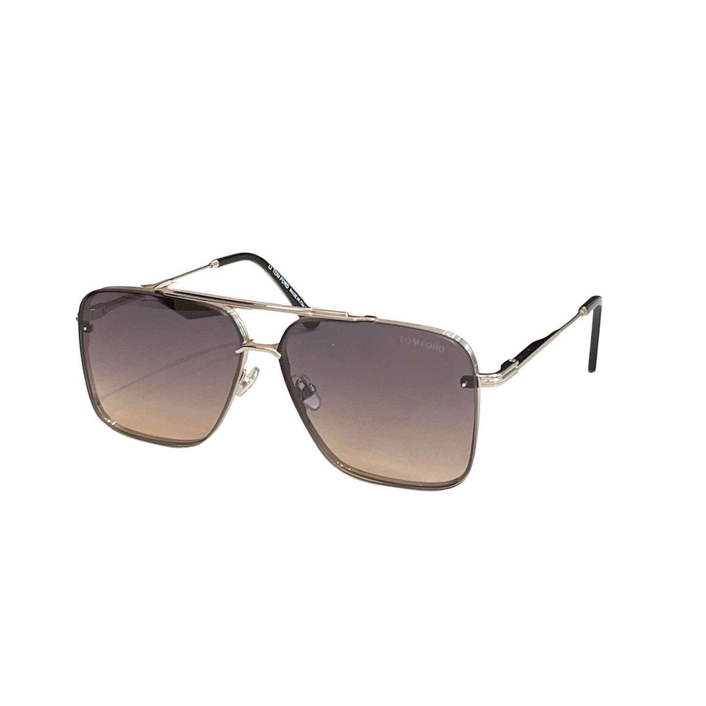 Tom Ford square frame glasses black/grey/green/rust/apricot/eggplant color Size 62口12-140 - 图片 3