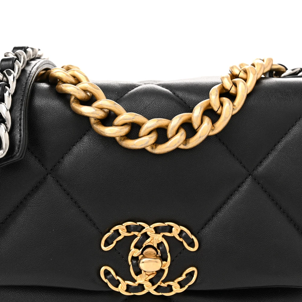 Grade Chanel 19 Flap Handbag | Premium Quality - 图片 8
