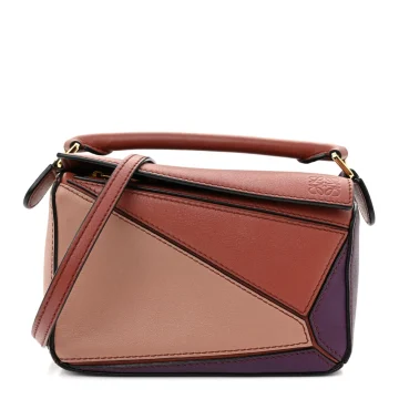 Lushentic Loewe Puzzle Bag Mini | Spice Pumpkin Calfskin