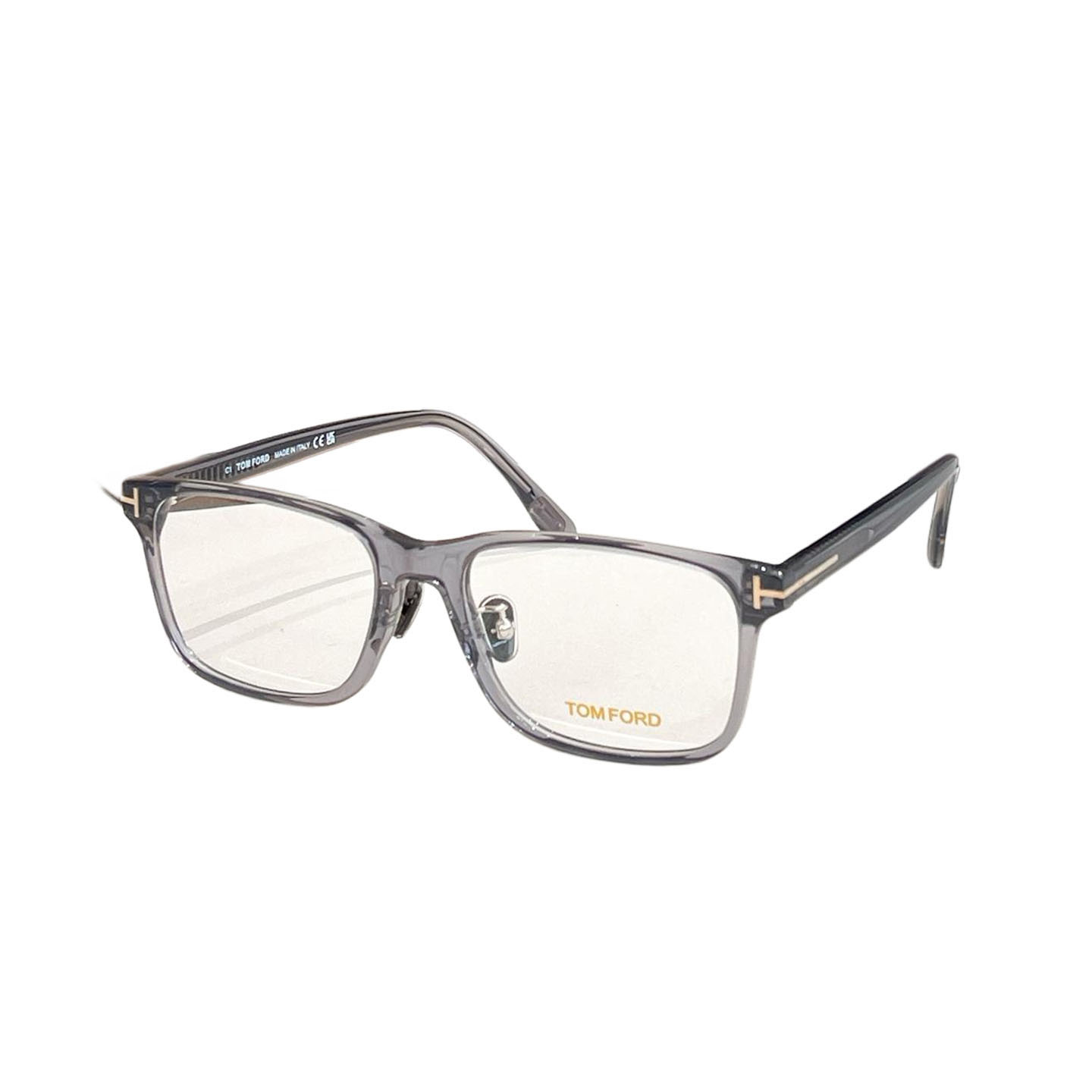 Tom Ford square frame glasses green/black/grey/blue/leopard/citron color Size 55口17-145 - 图片 4