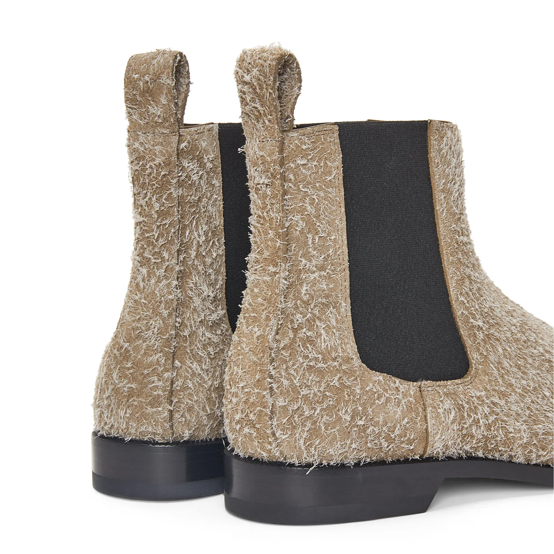 LOEWE Matte suede Campo Chelsea boots - 图片 3