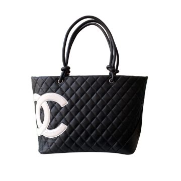 Chanel Black Basket Tote Bags / Shoulder Bags