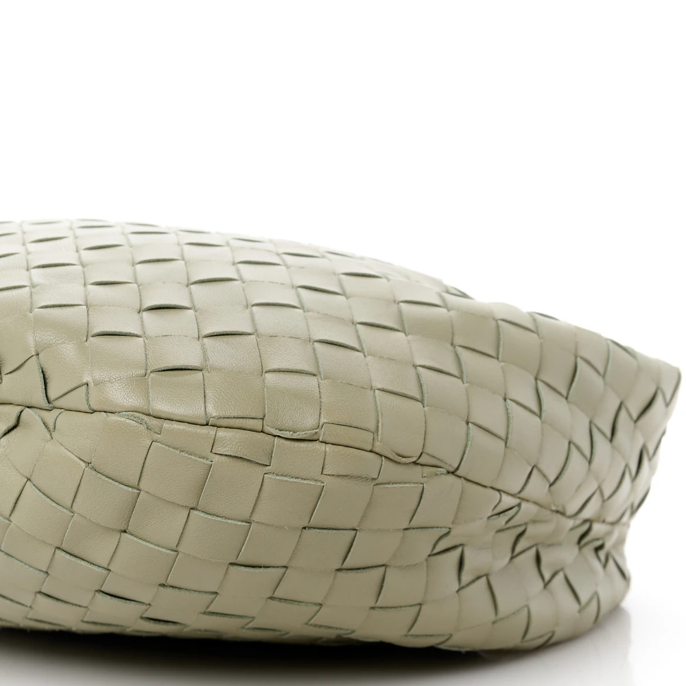 Bottega Veneta Maxi Teen Intrecciato Jodie Hobo Travertine Nappa Leather - 图片 5