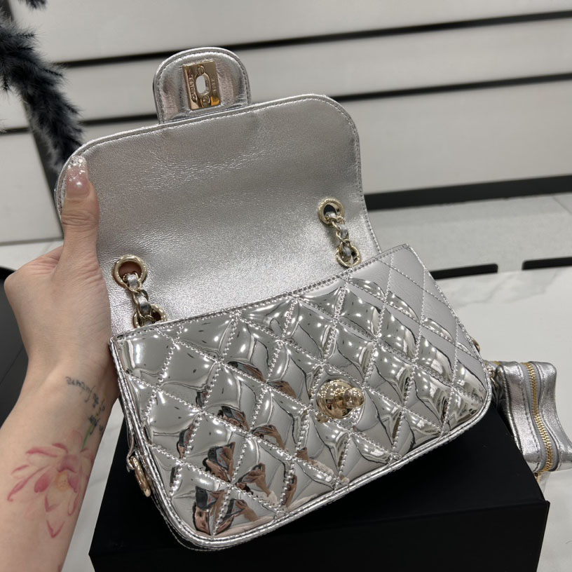 Chanel Silver / Gold / Black Crossbody Bags - 图片 9