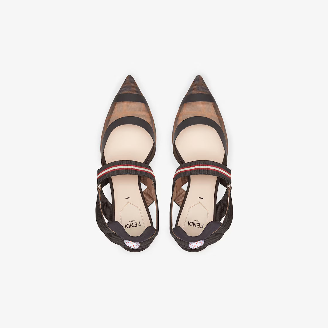 FENDI High-tech mesh medium heels shoes - 图片 4