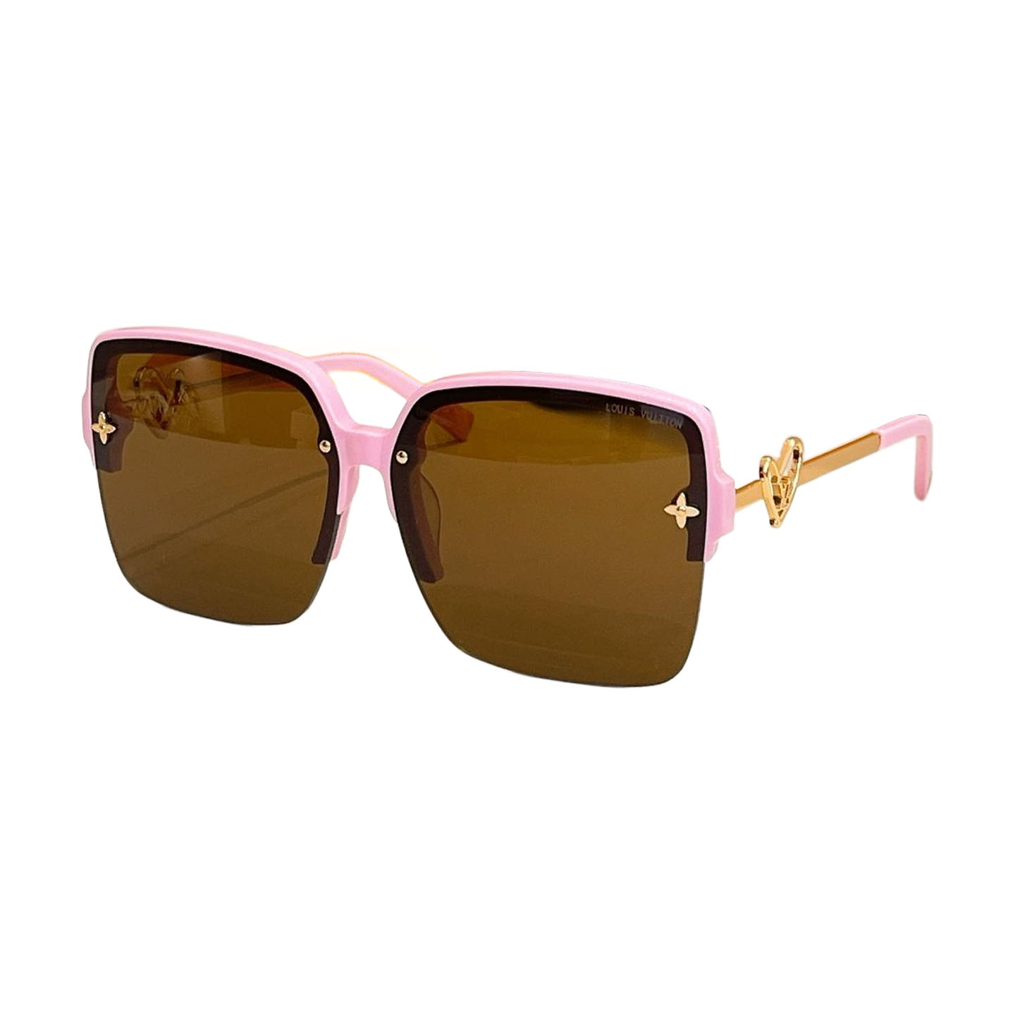 Louis Vuitton Clubmaster glasses white/leopard/melon/eggplant/pink/black color Size 53口22-145 - 图片 5