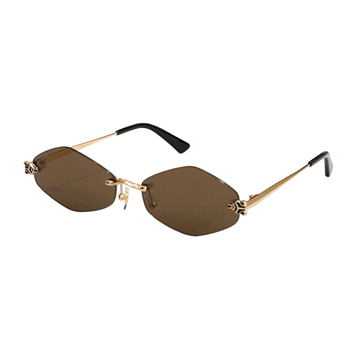 Cartier glasses blue/black gold/red/black silver/purple gold/brown/grey/purple silver/gradient blue color Size 48口21-145 - 图片 7