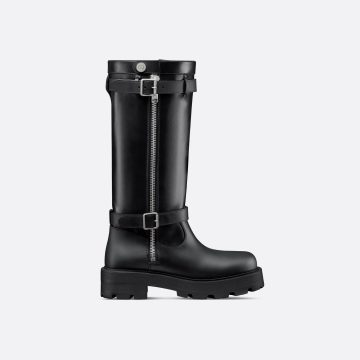 Dior black long boots