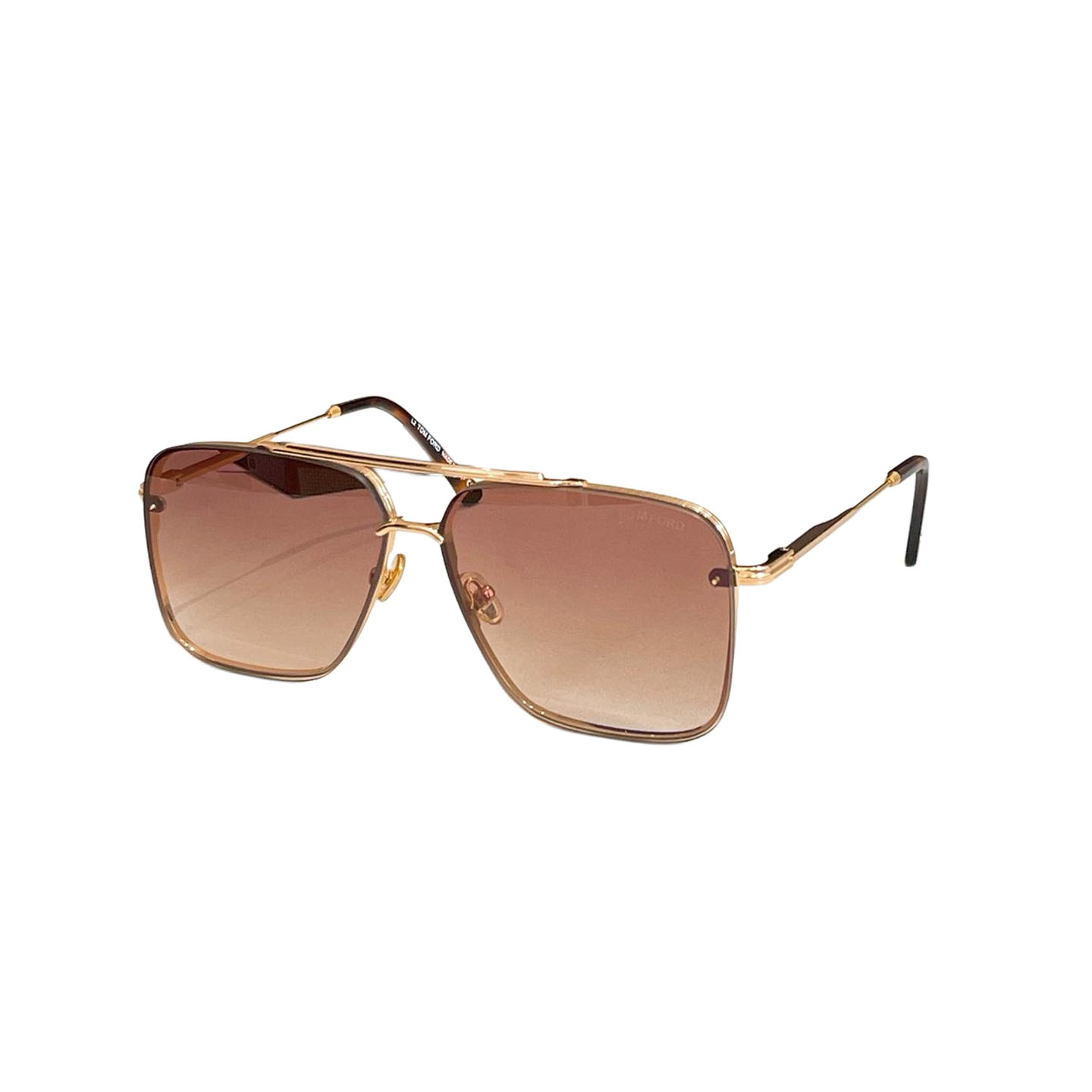 Tom Ford square frame glasses black/grey/green/rust/apricot/eggplant color Size 62口12-140 - 图片 5