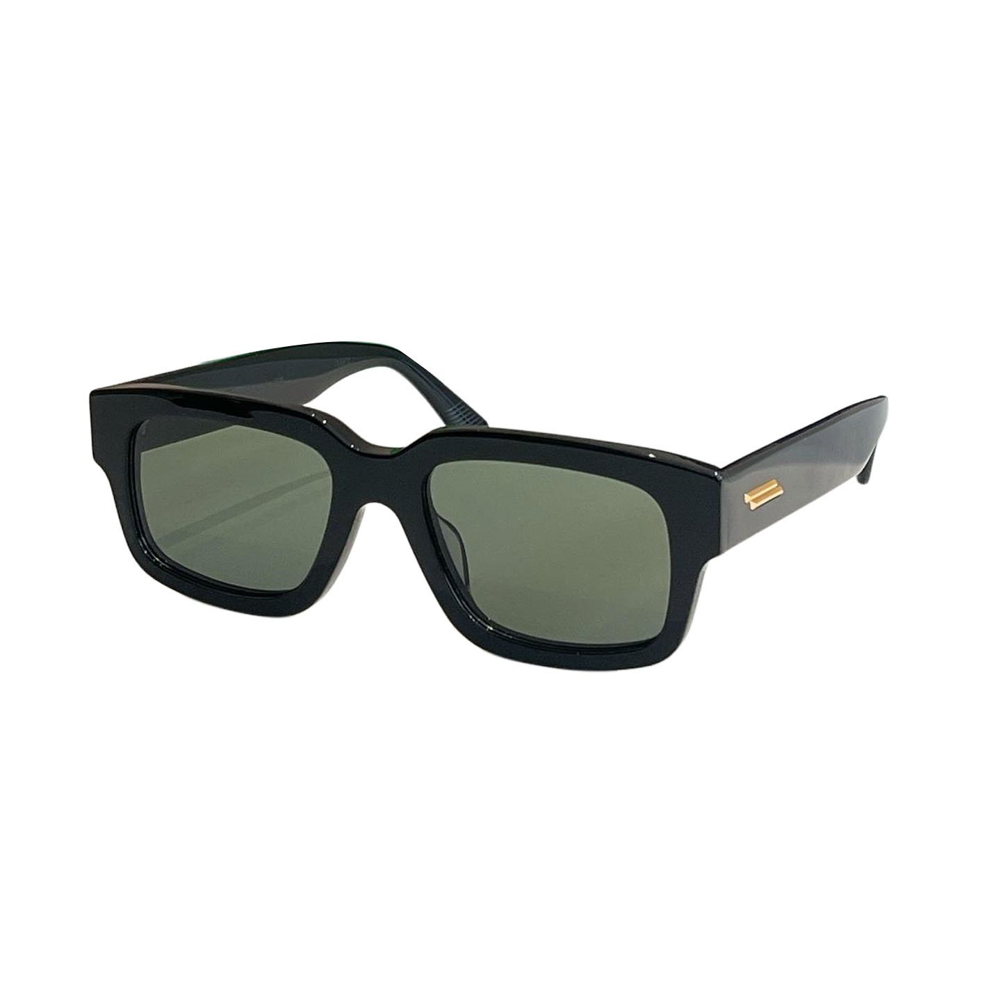 Bottega Veneta square frame glasses black/matte black/orange black/blue black/green black/brown leopard/black white color Size 47口19-140 - 图片 5
