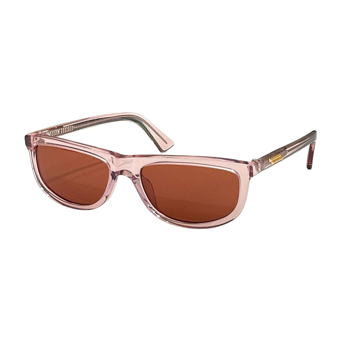 Bottega Veneta square frame glasses leopard black/leopard green/leopard brown/black/moccasin/orange black/red color Size 49口21-145 - 图片 7