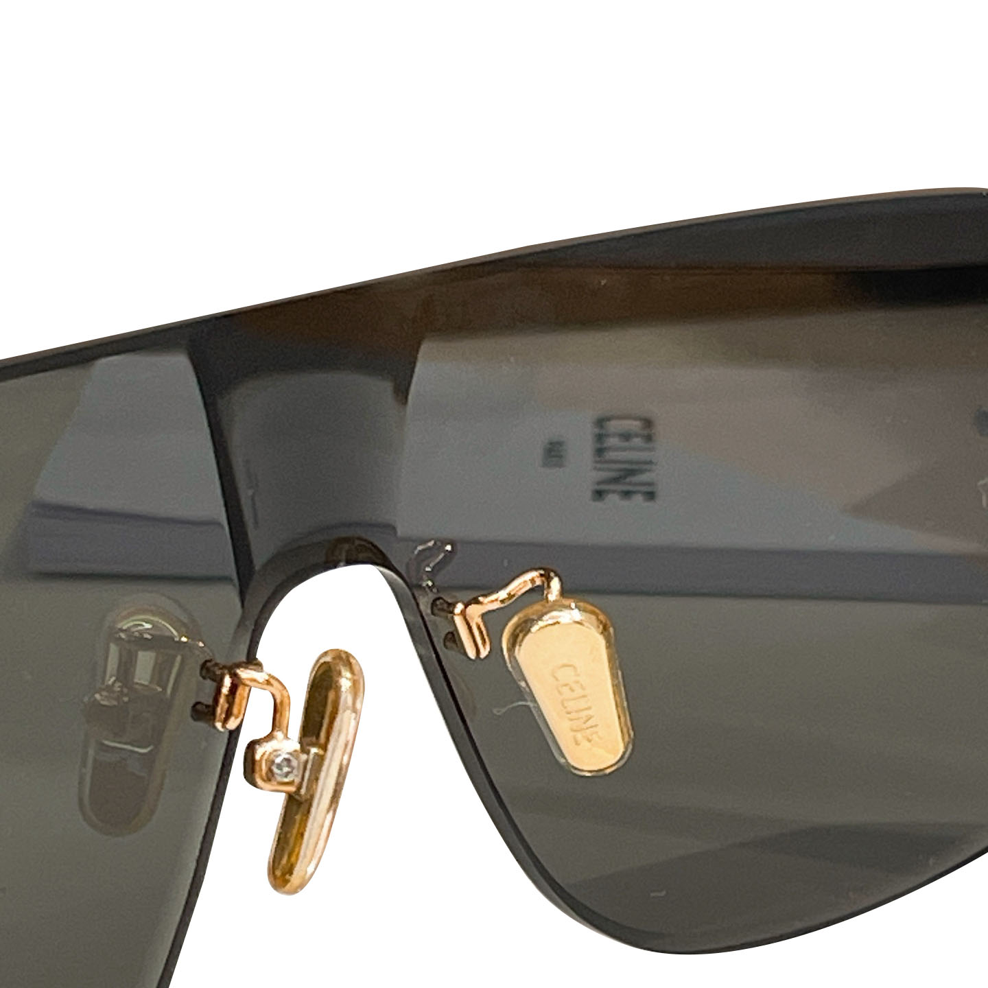Celine Mask glasses black gold/blue/purple/brown/black silver/gold white color Size 57口17-142 - 图片 2