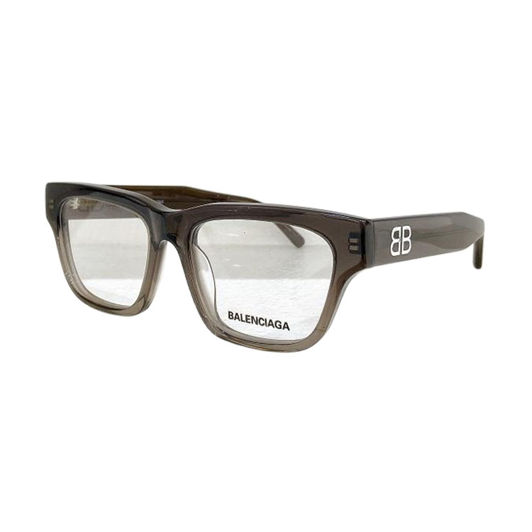 Balenciaga square frame glasses black silver/leopard cyan/coffee/black gold/blue brown/black yellow color Size 53口18-145 - 图片 5