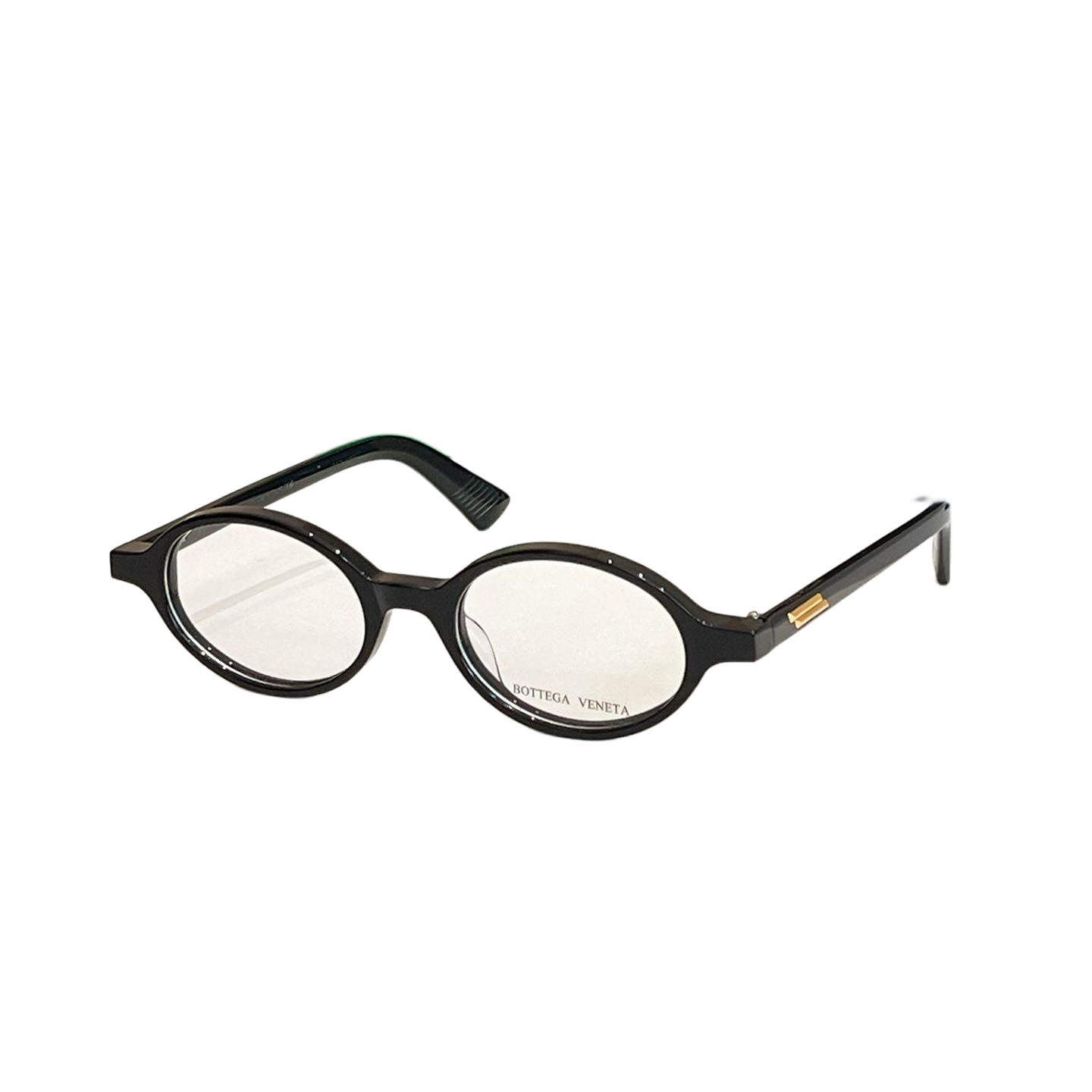 Bottega Veneta Oval glasses brown leopard/green leopard/black leopard/black/orange black/red/transparent black/transparent leopard/pink color Size 49口21-145 - 图片 7
