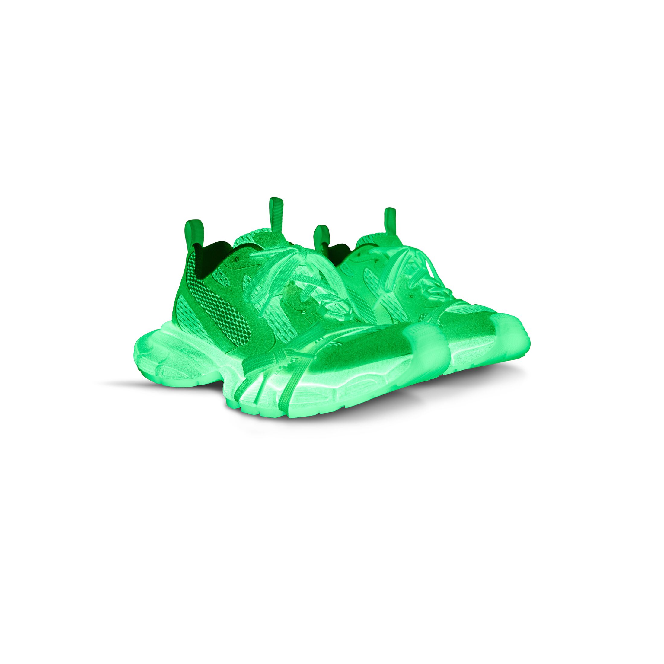 BALENCIAGA 3XL Glow-in-the-dark sneakers for women - 图片 3