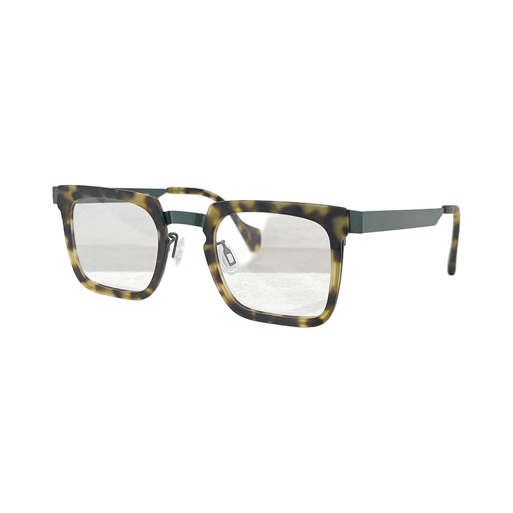Valentino square frame glasses grey leopard/yellow leopard/brown leopard color Size 48口25-148 - 图片 3
