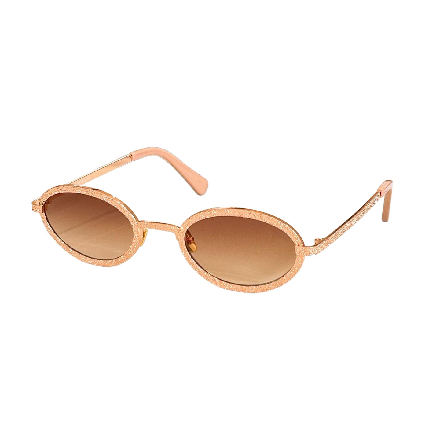 Saint Laurent oval glasses black gold/olive gold/rose gold/blue silver/black silver color Size 53口25-140 - 图片 3