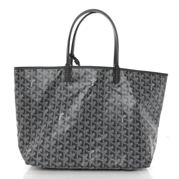 Goyard Saint Louis Tote PM Grey Goyardine Canvas