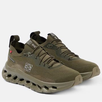 LOEWE Army green sneakers