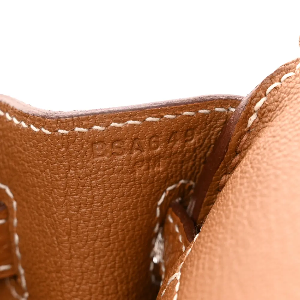 Hermès Birkin 25 Brown Togo Leather Gold Hardware - 图片 8