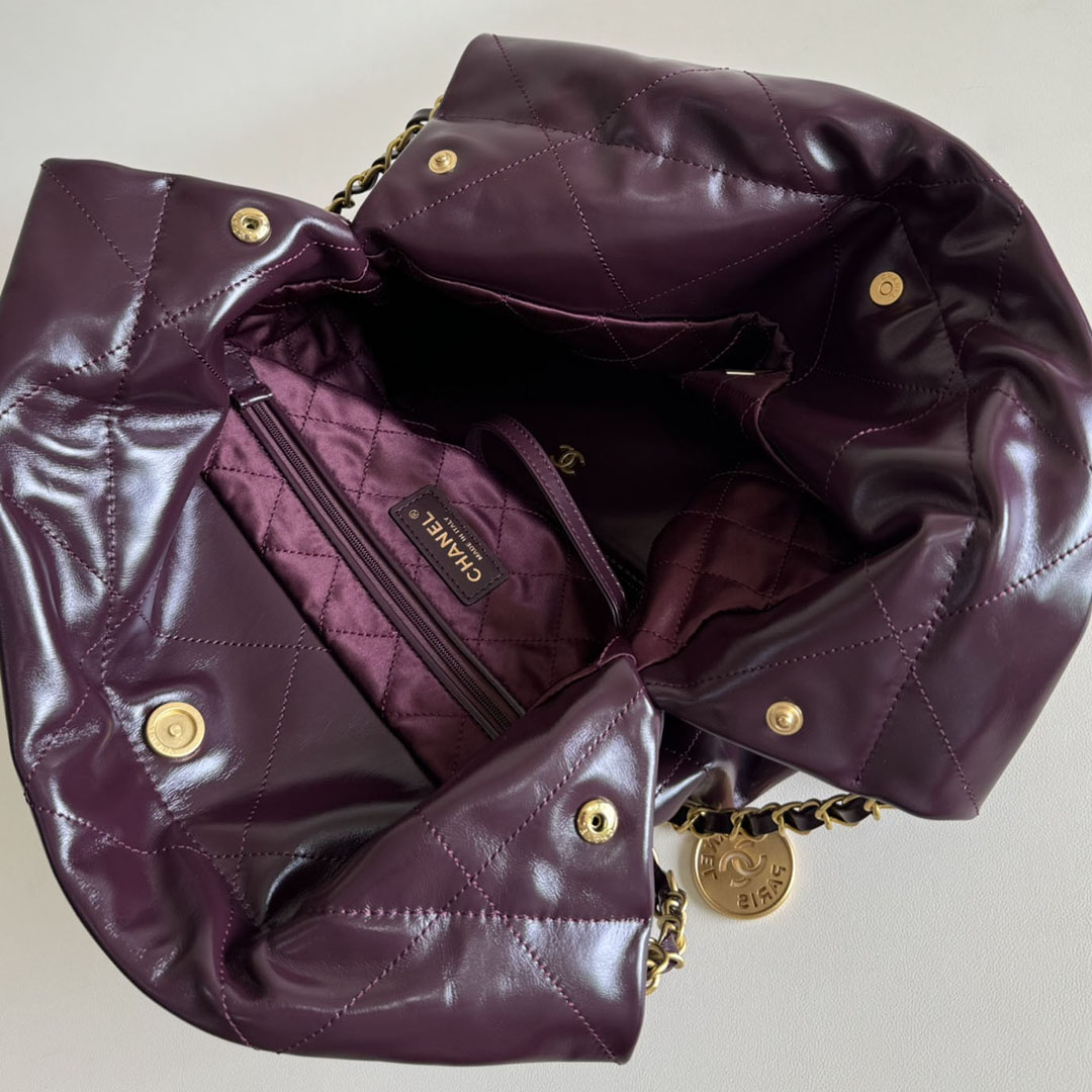 Chanel 22bags Wine Red / Mint green Shoulder Bags - 图片 9