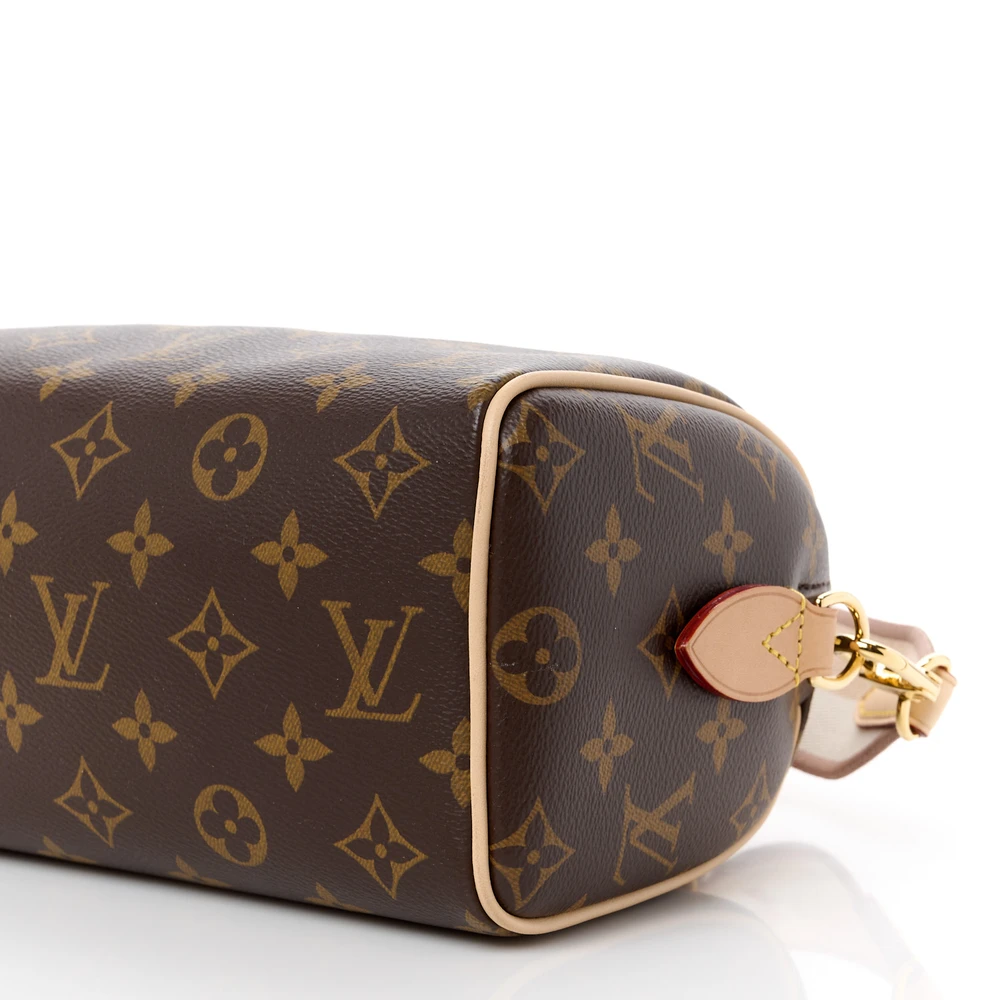Louis Vuitton Speedy Bandouliere 20 Beige Monogram Canvas - 图片 4