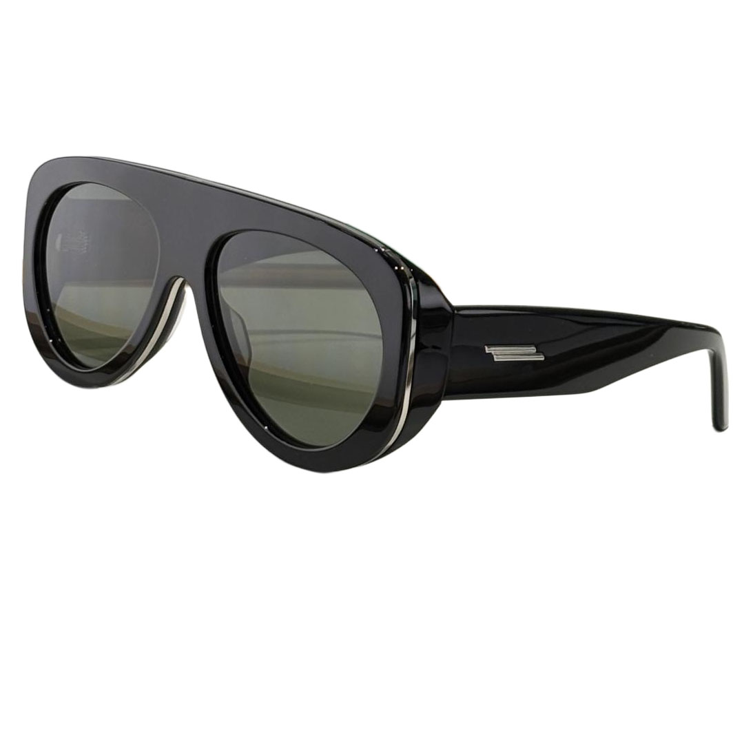 Bottega Veneta Pilot glasses leopard/black gold/black silver/matte black/green black/transparent black/tawny color Size 58口17-130 - 图片 6