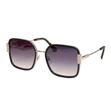 Miu Miu square frame glasses purple silver/purple gold/leopard/teal/pink/white color Size 56口21-145