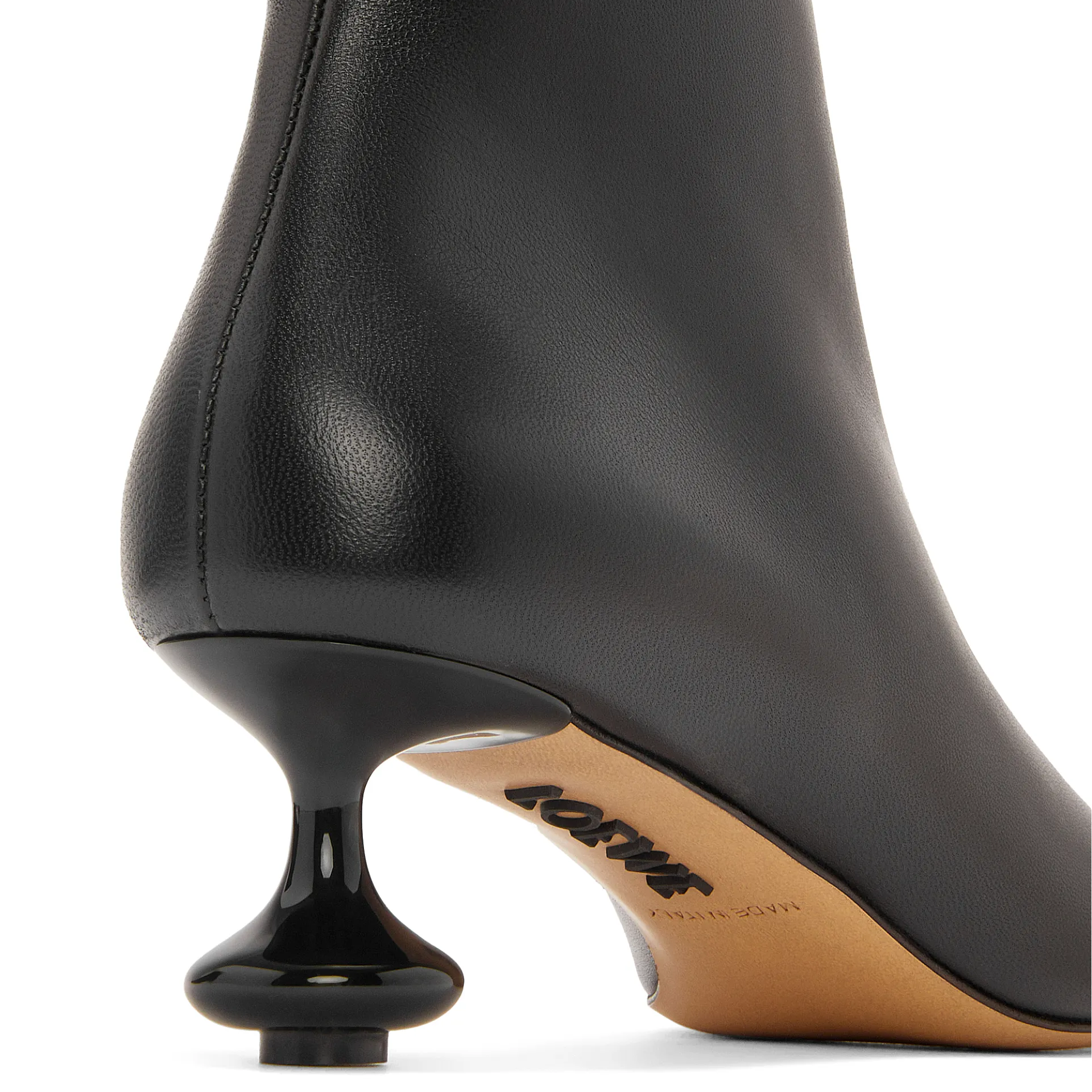 LOEWE Black leather Toy ankle boots - 图片 3