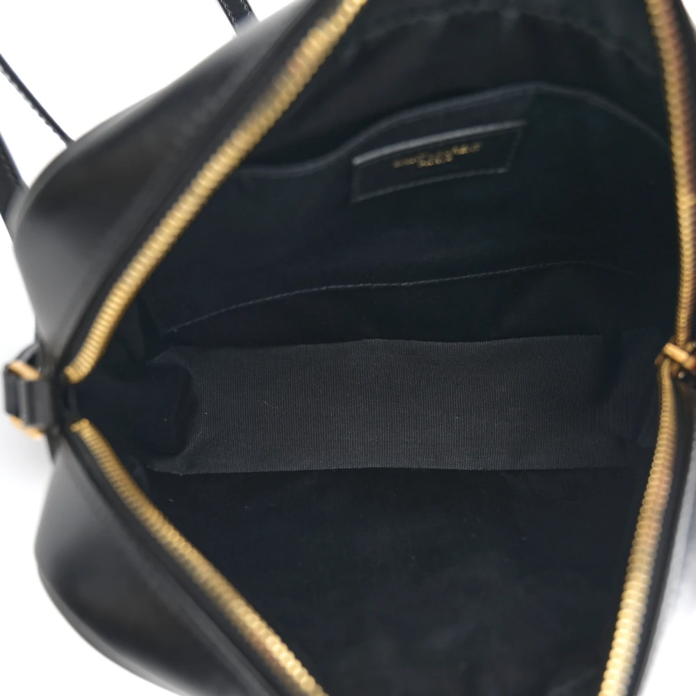 Saint Laurent Medium Lou Camera Bag Black Monogram Calfskin Matelasse Leather Gold Hardware - 图片 7