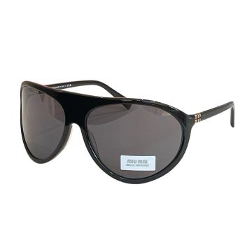 Miu Miu Pilot glasses black/black white/leopard/eggplant/black brown/white/coral color Size 75口16-110